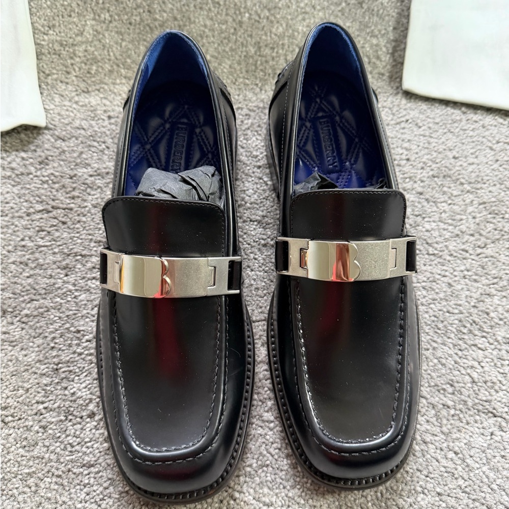 burberry tower loafer- womens size 37 - Picture 4 of 16